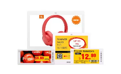 القرن تطلق سلسلة جديدة وملصقات الرف الإلكترونية الملونة أكثر خلق عرض حية