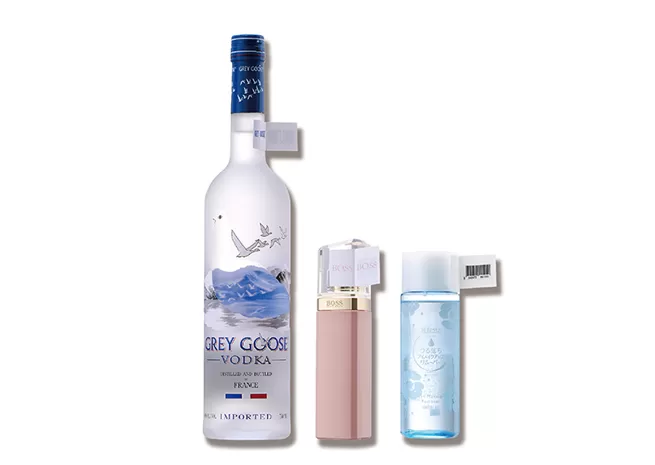 new flag label designed for retail merchandise with liquid inside 1