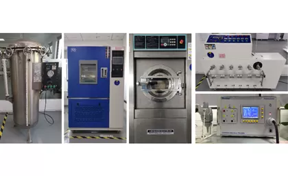 يضمن مركز اختبار القرن الموثوقية البيئية ، ووقت الحياة ، والجودة ، والمتانة والأداء لجميع المنتجات المنتجة في المصنع